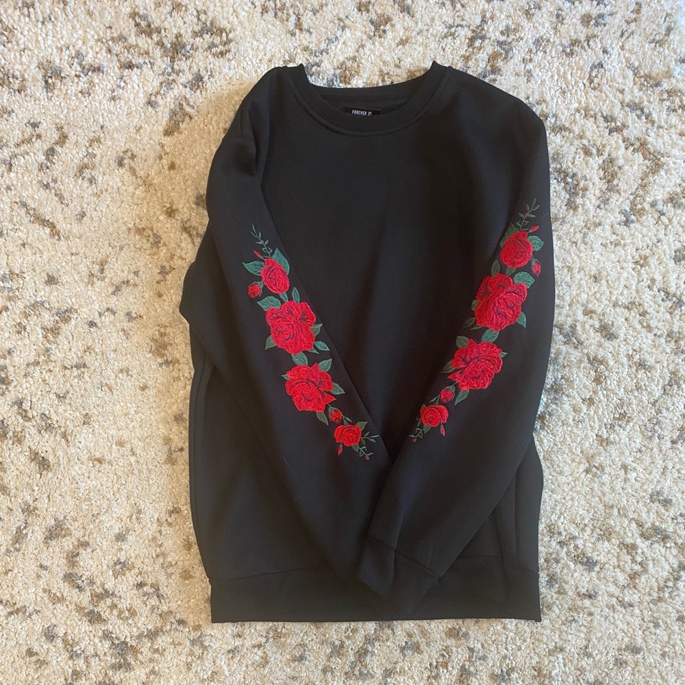 rose sweater